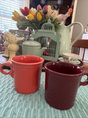 Set of 2 Fiesta Ware Classic Mugs